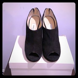 Jimmy Choo Suede Glint Booties